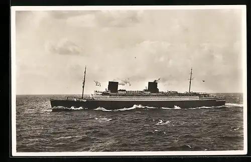 AK Passagierschiff Bremen des Nordd. Lloyds