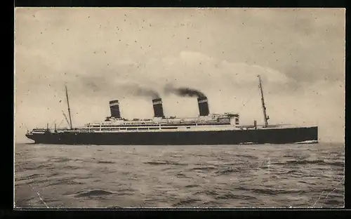 AK Passagierschiff SS Leviathan, ehemals TS Vaterland vom Nordd. Lloyd Bremen
