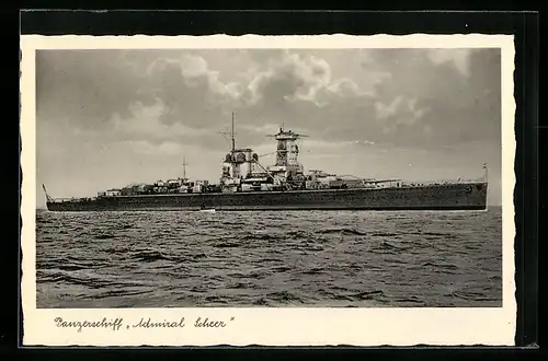 AK Panzerschiff Admiral Scheer