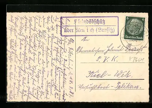 AK Landpoststempel Kleindöbschütz über Neukirch i. Lausitz