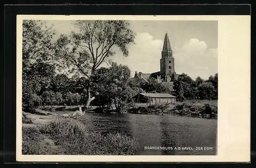 AK Landpoststempel Brandenburg Havel-Wilhelmsdorf