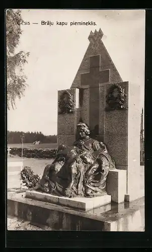 AK Cesis, Bralu kapu piemineklis