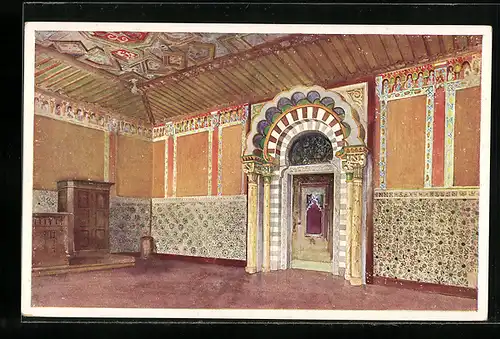 AK Berndorf, Schule, Lehrzimmer im maurischen Stil