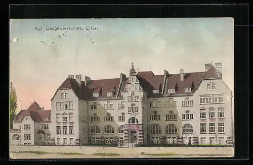 AK Erfurt, Königliche Baugewerkschule