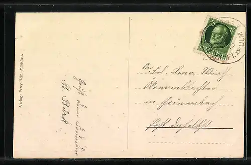 AK Kempten i. A., Ansicht des Residenzgebäudes