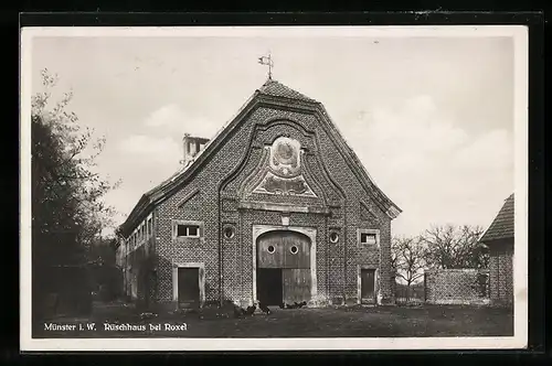 AK Münster i. W., Rüschhaus bei Roxel