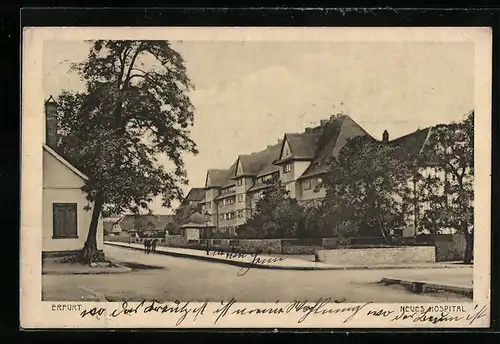AK Erfurt, Neues Hospital