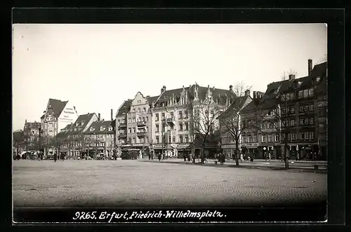 AK Erfurt, Am Friedrich Wilhelmsplatz