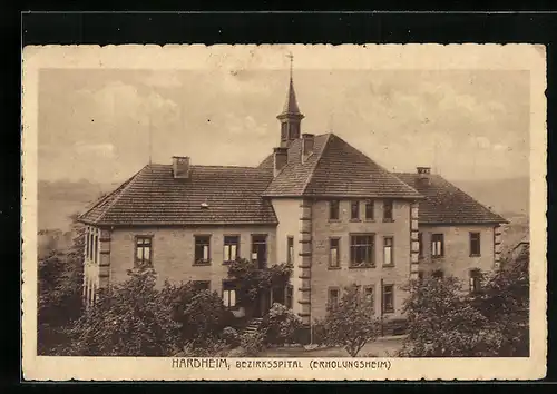 AK Hardheim, Bezirksspital, Erholungsheim