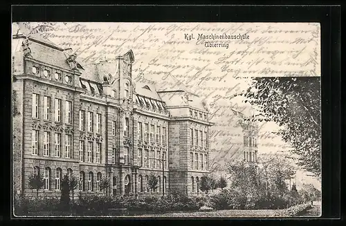 AK Köln-Neustadt, Kgl. Maschinenbauschule, Ubierring