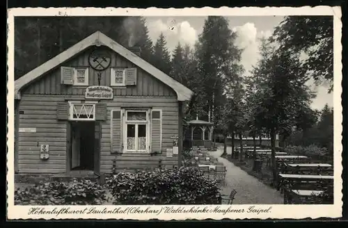 AK Lautenthal, Gasthaus Waldschänke Maassener Gaipel