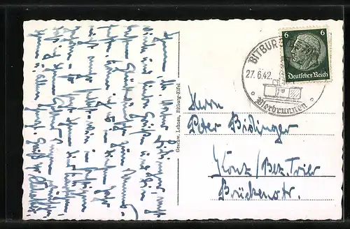 AK Bitburg, Partie bei der Römermauer