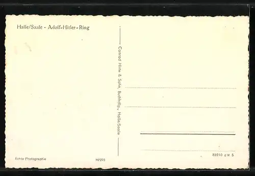 AK Halle /Saale, Ring