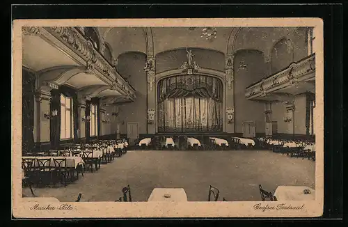 AK Berlin, Musiker-Festsäle Paul Schönherr, Grosser Festsaal, Kaiser-Wilhelm-Strasse 31