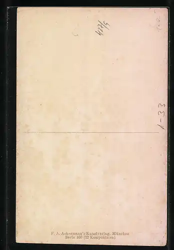 AK Porträt Komponist Joseph Haydn