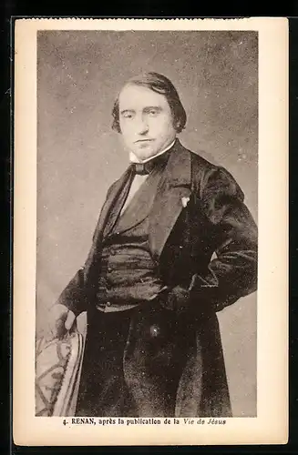 AK Renan, après la publication de la Vie de Jésus