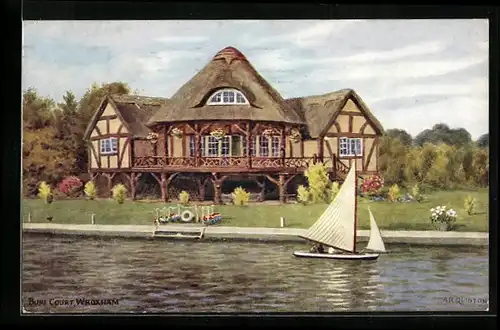 Künstler-AK A. R. Quinton: Wroxham, Bure Court