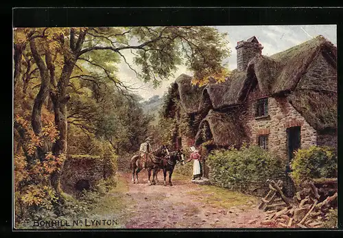 Künstler-AK A. R. Quinton: Bonhill nr Lynton