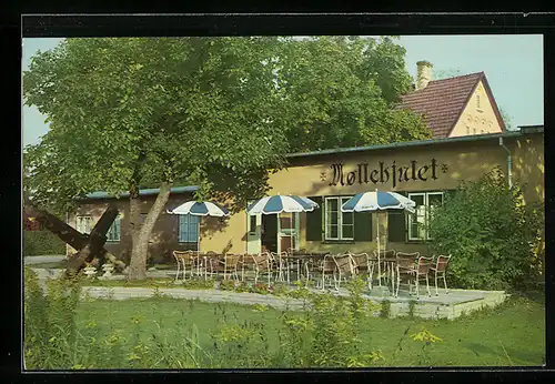 AK Humlebaek, Die Cafeteria Das Mühlenrad