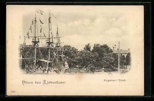 AK Kjobenhavn, Fregatten i Tivoli