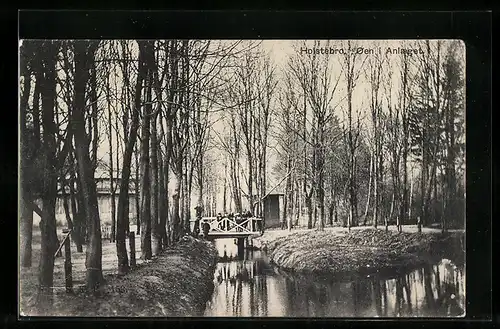AK Holstebro, Öen, Partie in den Anlagen