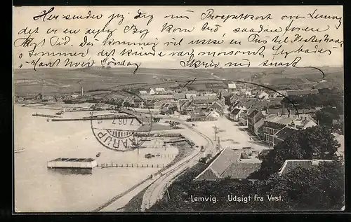 AK Lemvig, Udsigt fra Vest