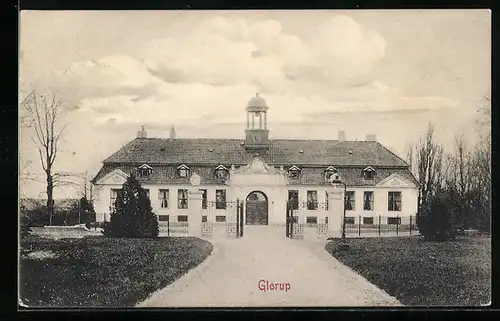 AK Glorup, Ansicht vom Schloss /Herrenhaus