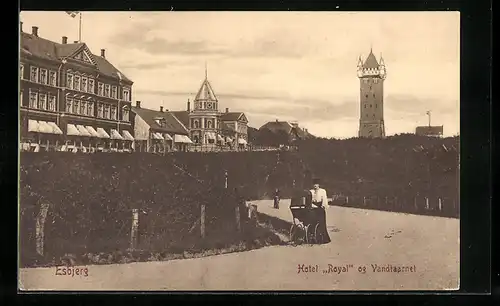 AK Esbjerg, Hotel Royal og Vandtaarnet