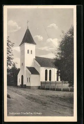 AK Kolonien Filadelfia, Kirken