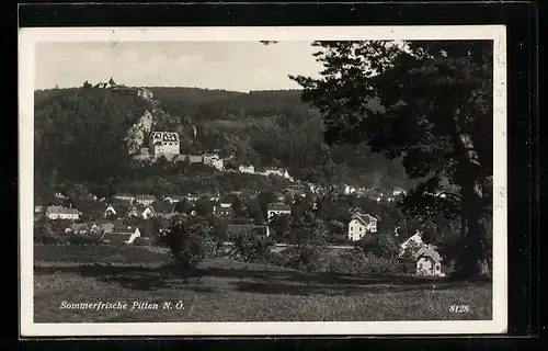 AK Pitten /N.-Ö., Teilansicht