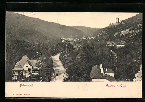 AK Baden /N.-Oest., Helenenthal