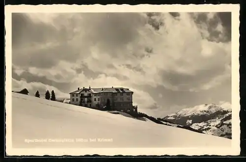 AK Krimml, Sporthotel Gerlosplatte im Schnee