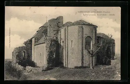AK Saint Nicolas-de-Brem, Eglise bysantine, Abside