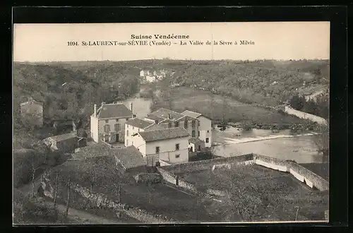 AK St-Laurent-sur-Sèvre, La Vallaére de la Sevre à Milvin