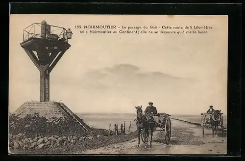 AK Noirmoutier, Le passage du Goâ