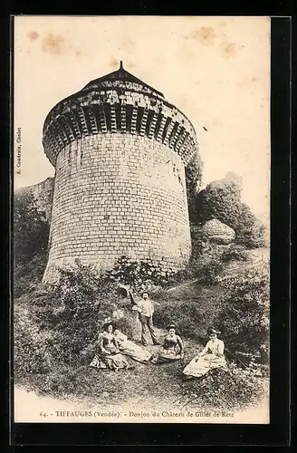 AK Tiffauges, Donjon du Chateau de Gilles de Retz