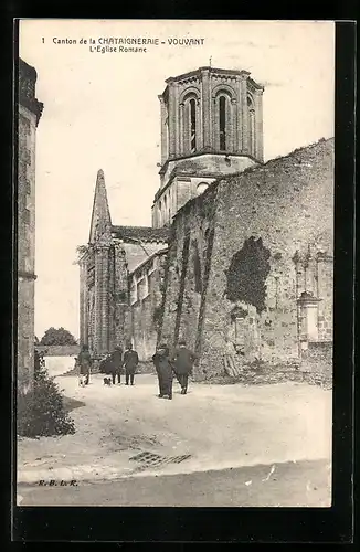 AK Chataigneraie-Vouvant, L`Eglise Romane