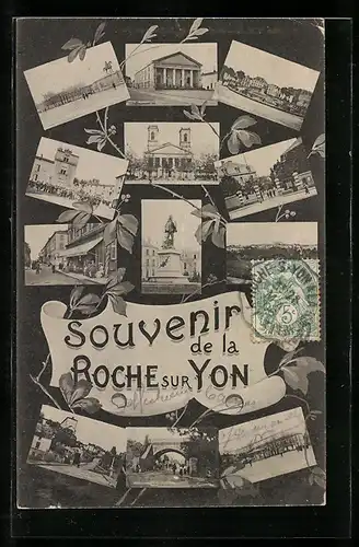 AK Roche sur Yon, Souvenir de la Roche sur Yon