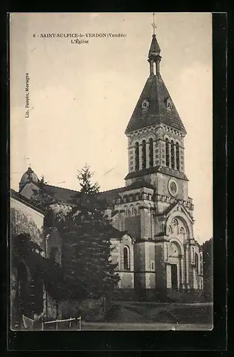 AK Saint-Sulpice-le-Verdon, L`Eglise