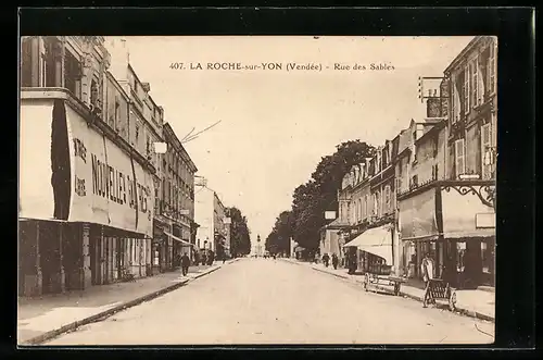 AK La Roche sur Yon, Rue des Sables