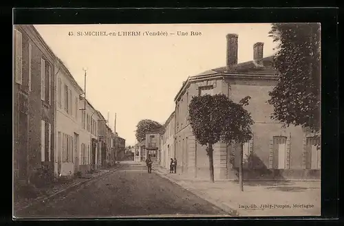 AK St-Michel-en-L`Herm, Une Rue