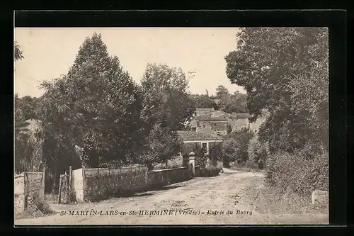 AK St-Martin-Lars-en-Ste-Hermine, Entree du Bourg