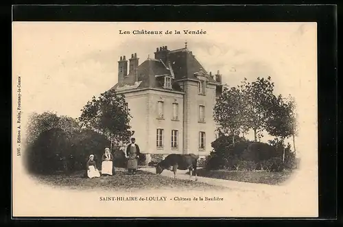 AK Saint-Hilaire-de-Loulay, Château de la Basiliére