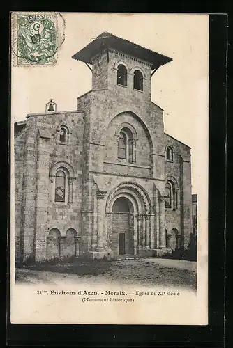 AK Moraix, Eglise du XI siecle