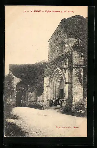 AK Vianne, Eglise Romane