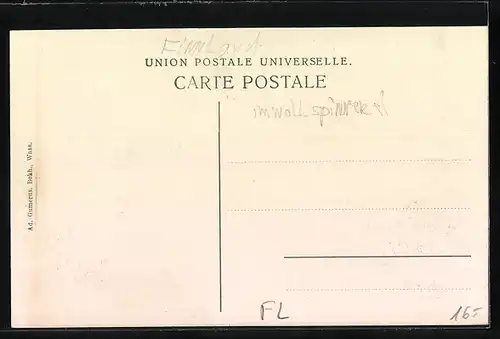 AK Wasa, Bomullsspinneri