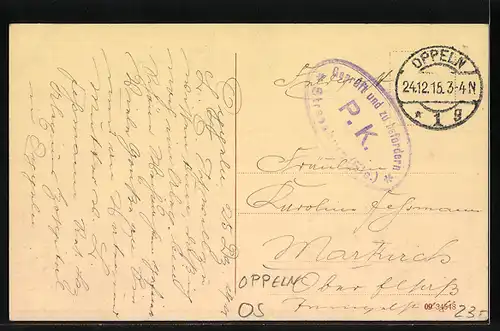 AK Oppeln, Blick in die Zimmerstrasse