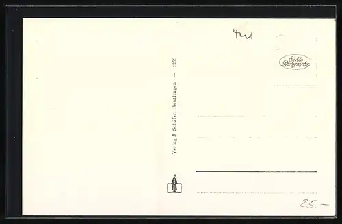 AK Tuttlingen, Generalansicht der Stadt mit der Kirche