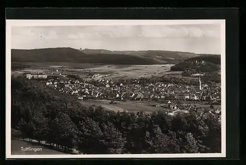 AK Tuttlingen, Panoramaansicht der gesamten Stadt