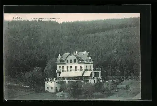 AK Iserlohn im Sauerland, Blick auf die Sommerfrische Franzosenhohl